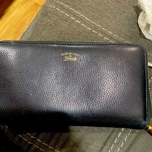Gucci Large Bamboo Fold Wallet